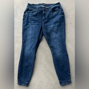 Judy Blue Jeans Womens Size 18W Blue Denim Skinny Fit